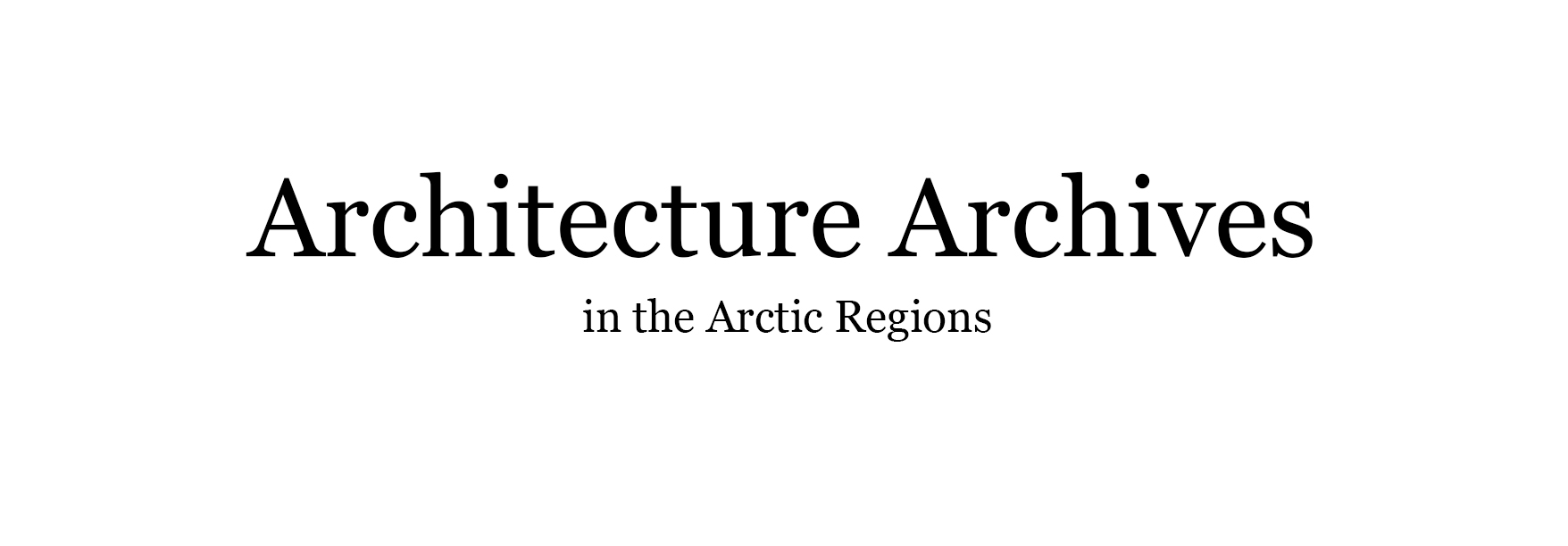 Architecture Archives