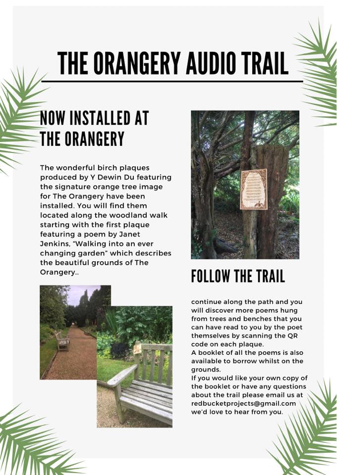 The audio trail is now installed at... - Red Bucket Projects