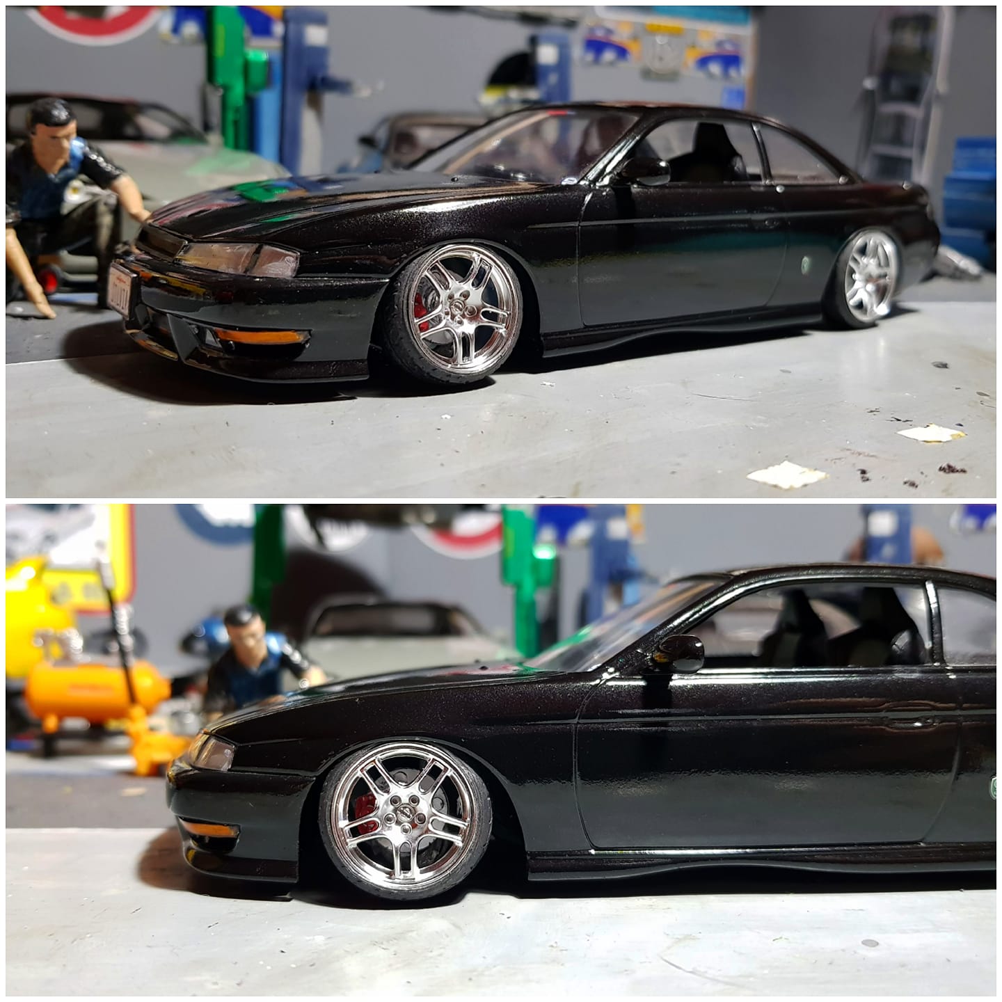 S14 with R33 Skyline Front End Conversion