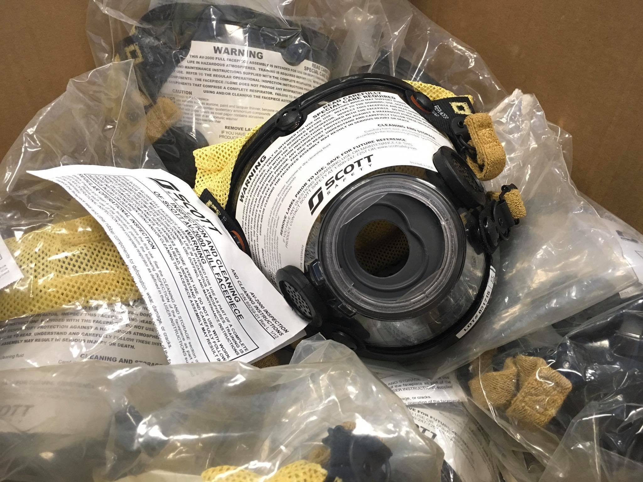 New Scott AV2000 Mask with... - Surplus Fire Equipment, Inc. | Facebook