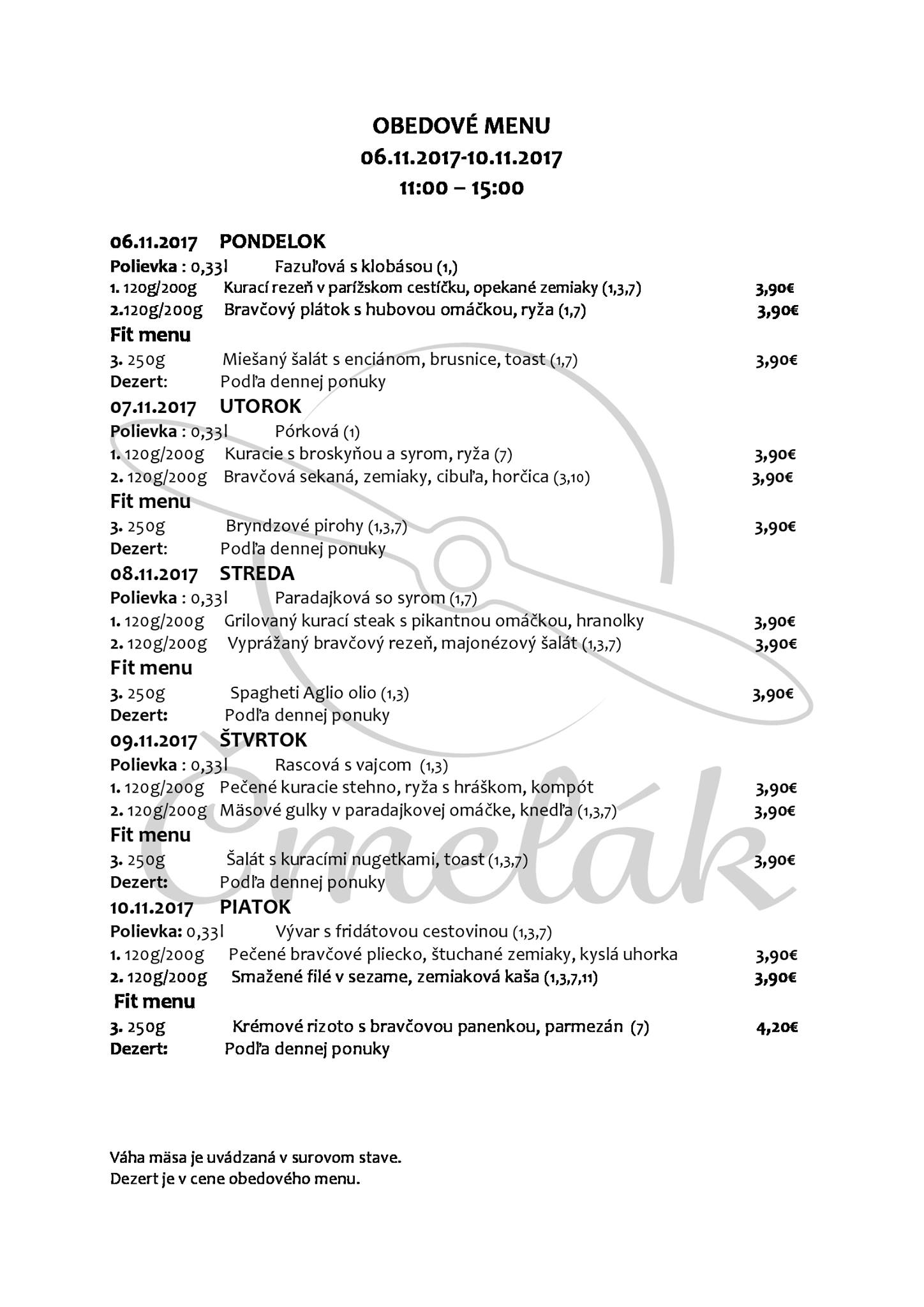 Čmelák - 🤗🍽️Obedové menu na tento týždeň 🤗🍽️ Takéto menu...