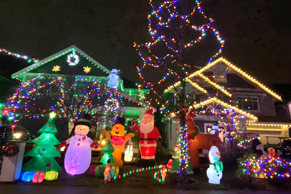 Jacob Latessa's magical Christmas display on Wood Ave