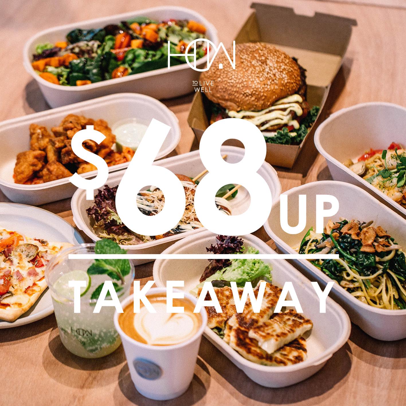 HOW - 【 HOW to live well - New Takeaway Menu