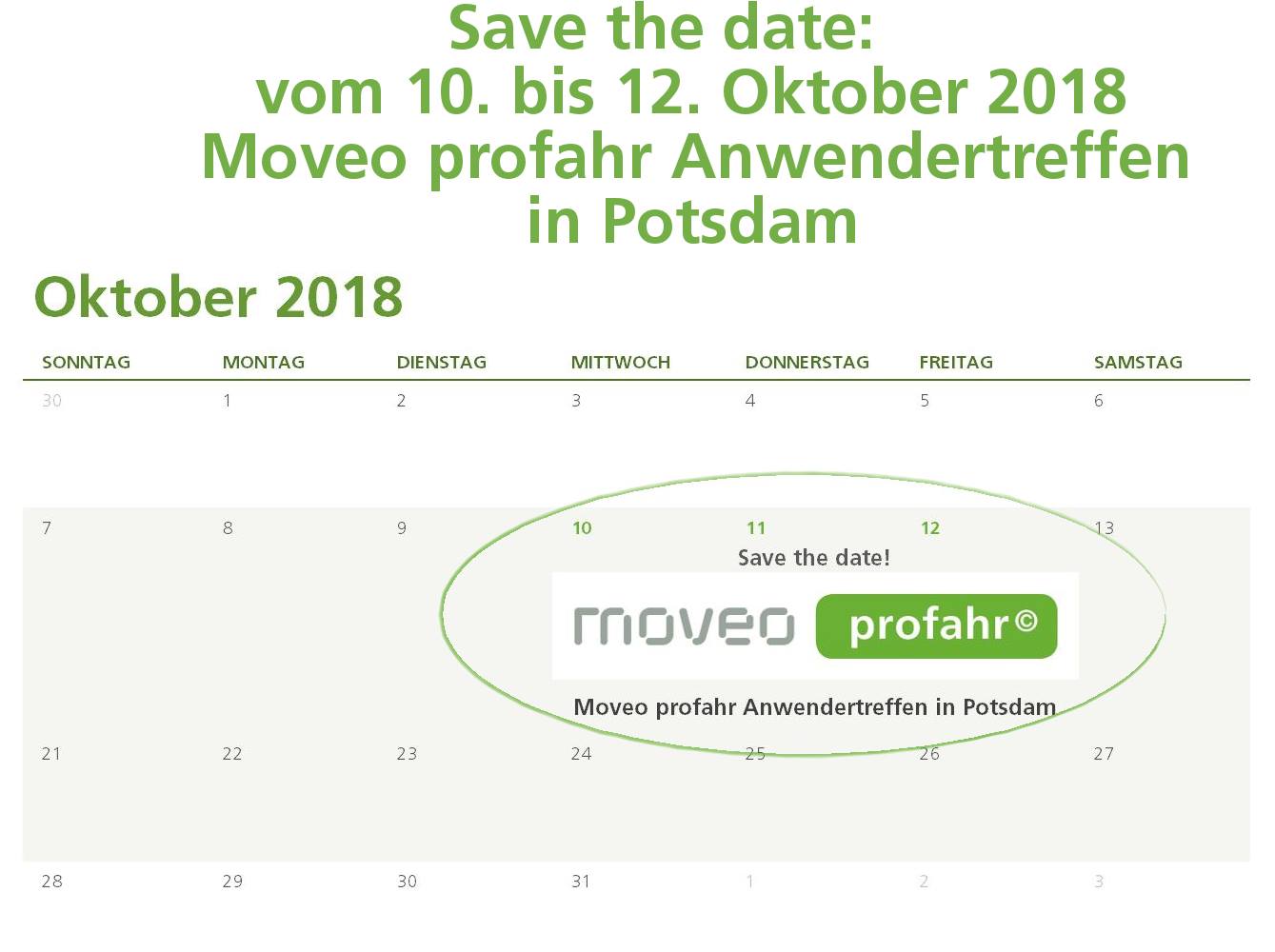 Moveo profahr - Wir laden Sie recht herzlich zu unserem Potsdamer Moveo ...