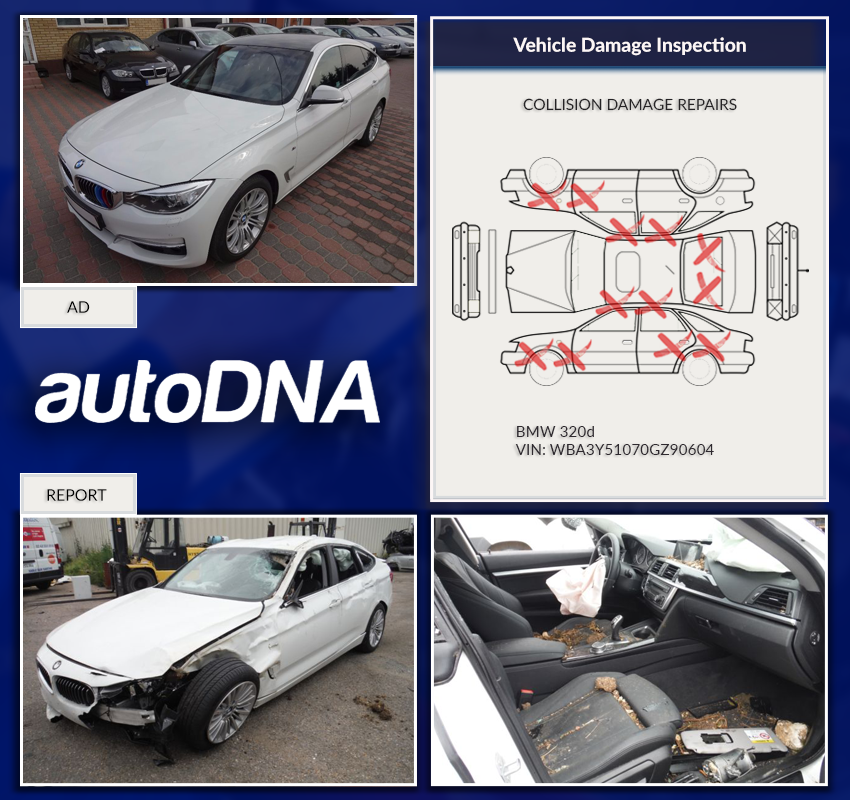 autoDNA.com - #autoDNA database - #Attention! #BMW 3 Series Gran ...