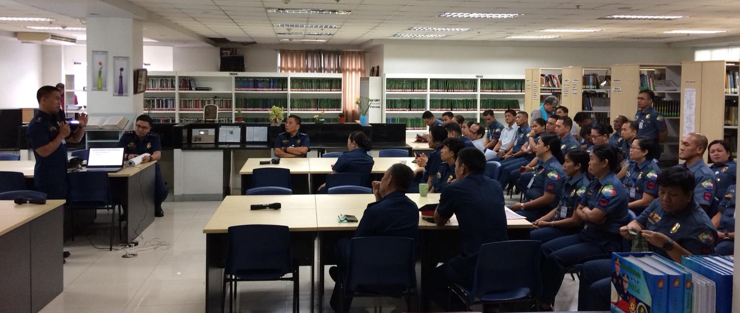 PNPTS conducts weekly bible study... - PNP Training Service
