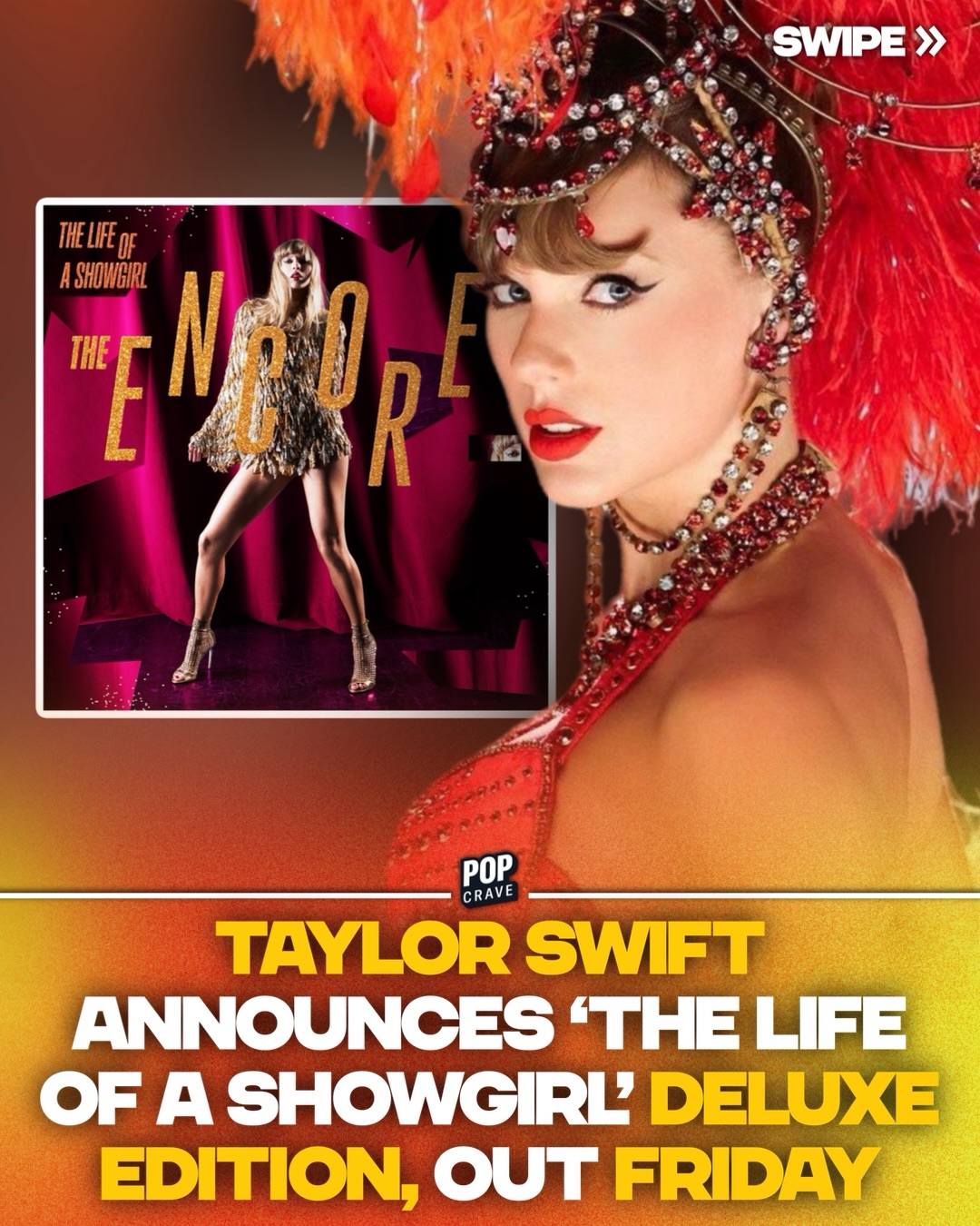 🚨 Taylor Swift has announced the deluxe edition of 'The Life of a