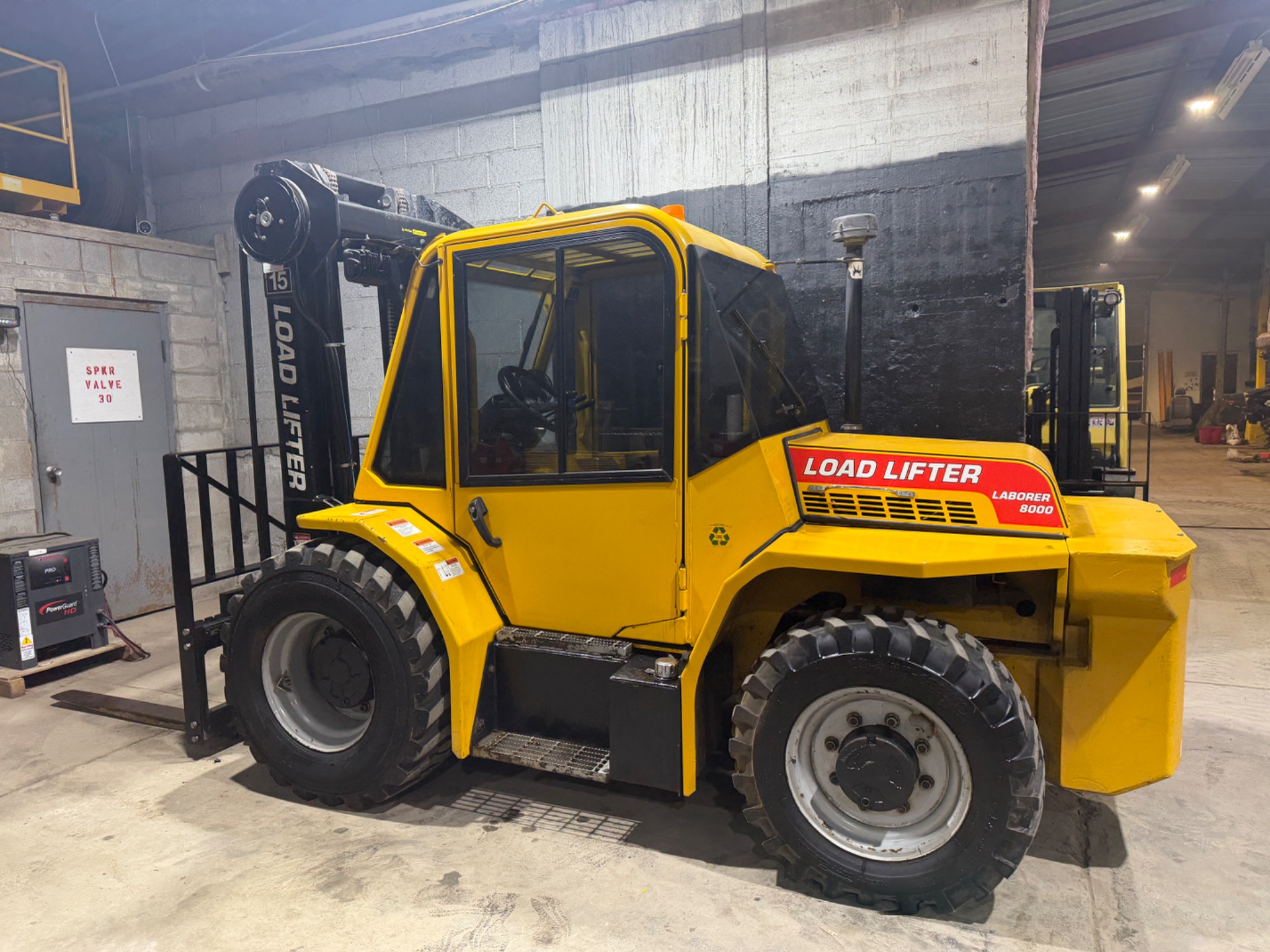 2015 Load Lifter Laborer 8,000lbs 4x4 Diesel Rough Terrain Forklift ...