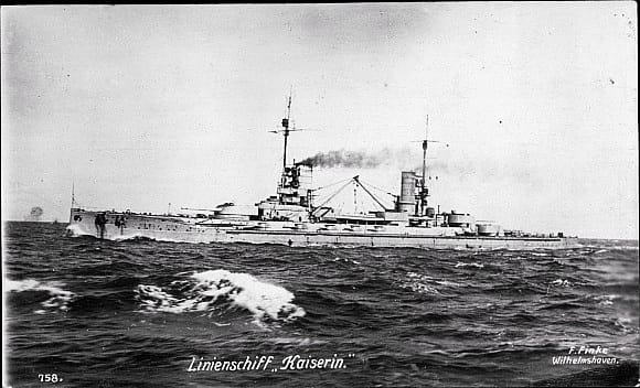 Austro-Hungarian Navy ship SMS Kaiser in 1862