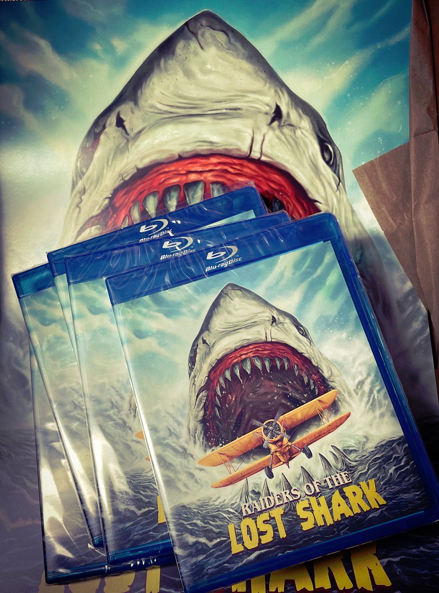 It's finally here!! Big Shark Blu-ray 🦈 special edition Order