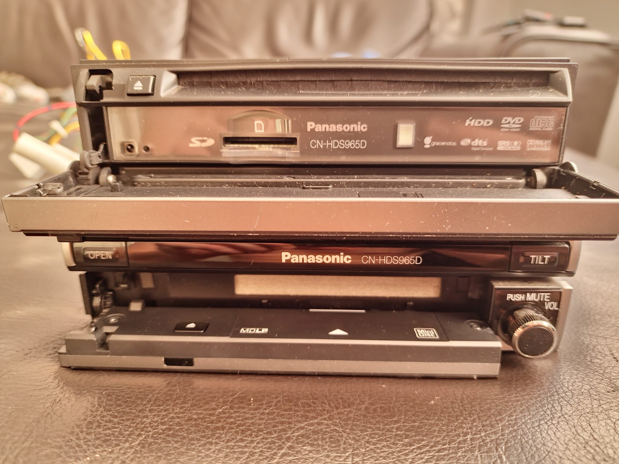 Panasonic Strada MDLP Navigation DVD F Class CN-HDS965D Overall