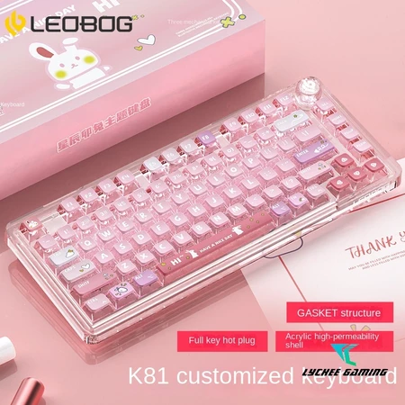Chợ Bàn Phím Cơ Việt Nam | em tha thiết tìm em phím LeoBog K81 bản Pink ...