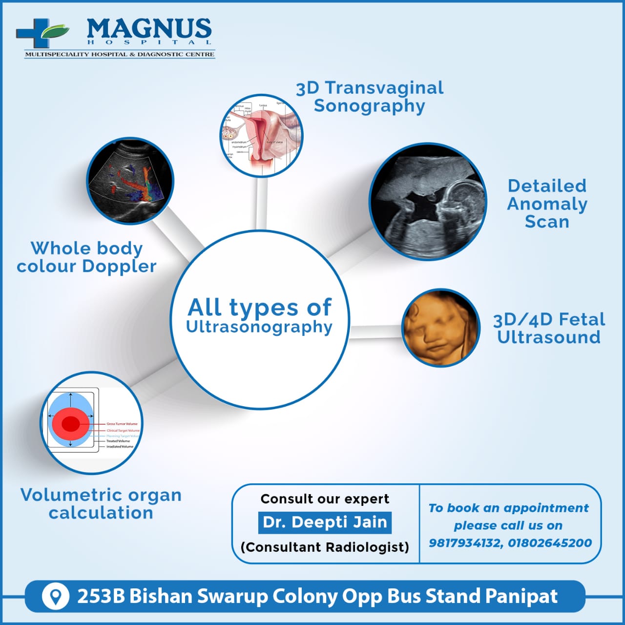 Magnus Hospital - All types of Ultrasonography Whole body... | Facebook
