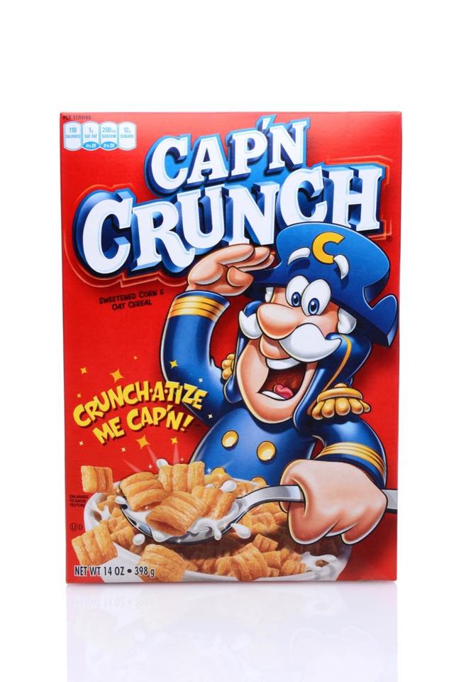 The legendary Quaker Oats cereal Cap'n Crunch is now 60 YEARS OLD