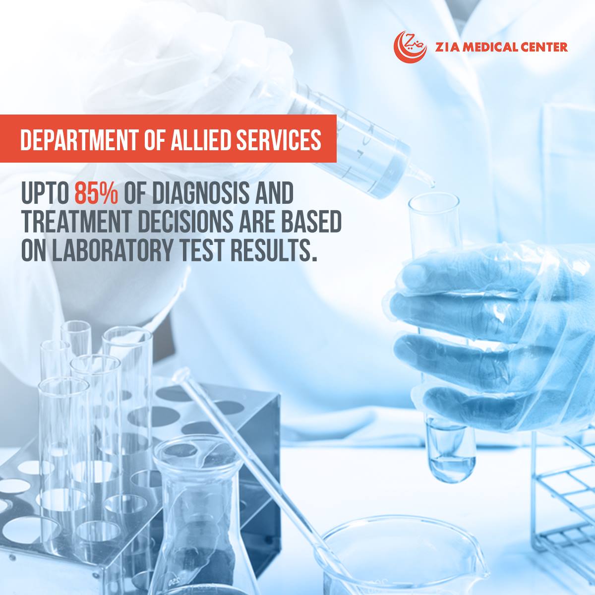 Our in-house laboratory strives to... - Zia Medical Center | Facebook