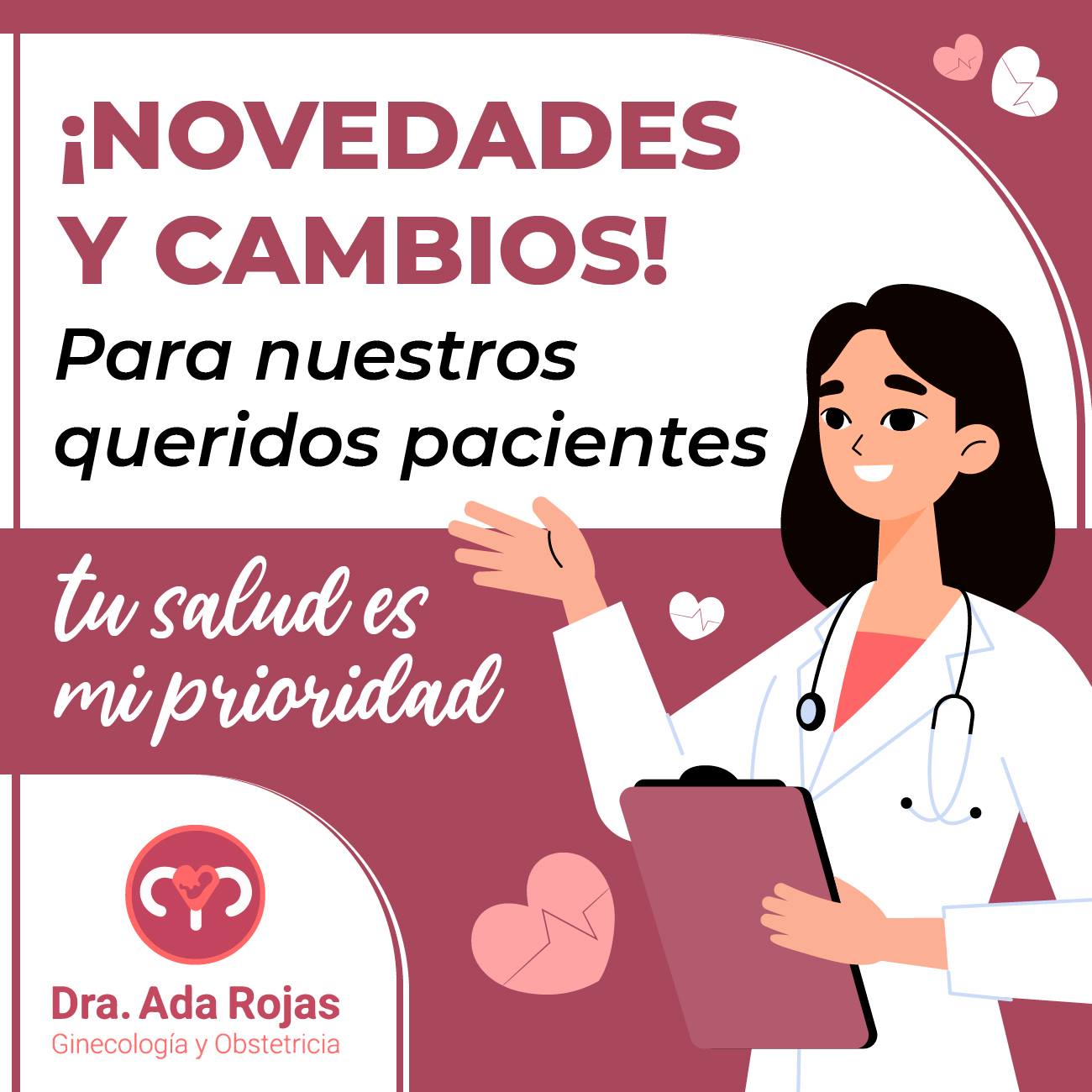 Dra. Ada Rojas - La comodidad y el bienestar de nuestros... | Facebook