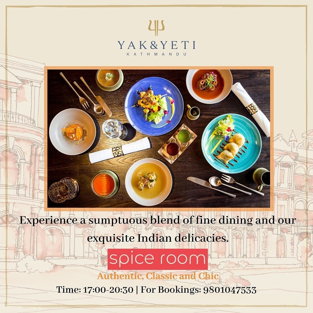 Spice Room, Nepal - Experience a sumptuous blend of fine dining and our ...