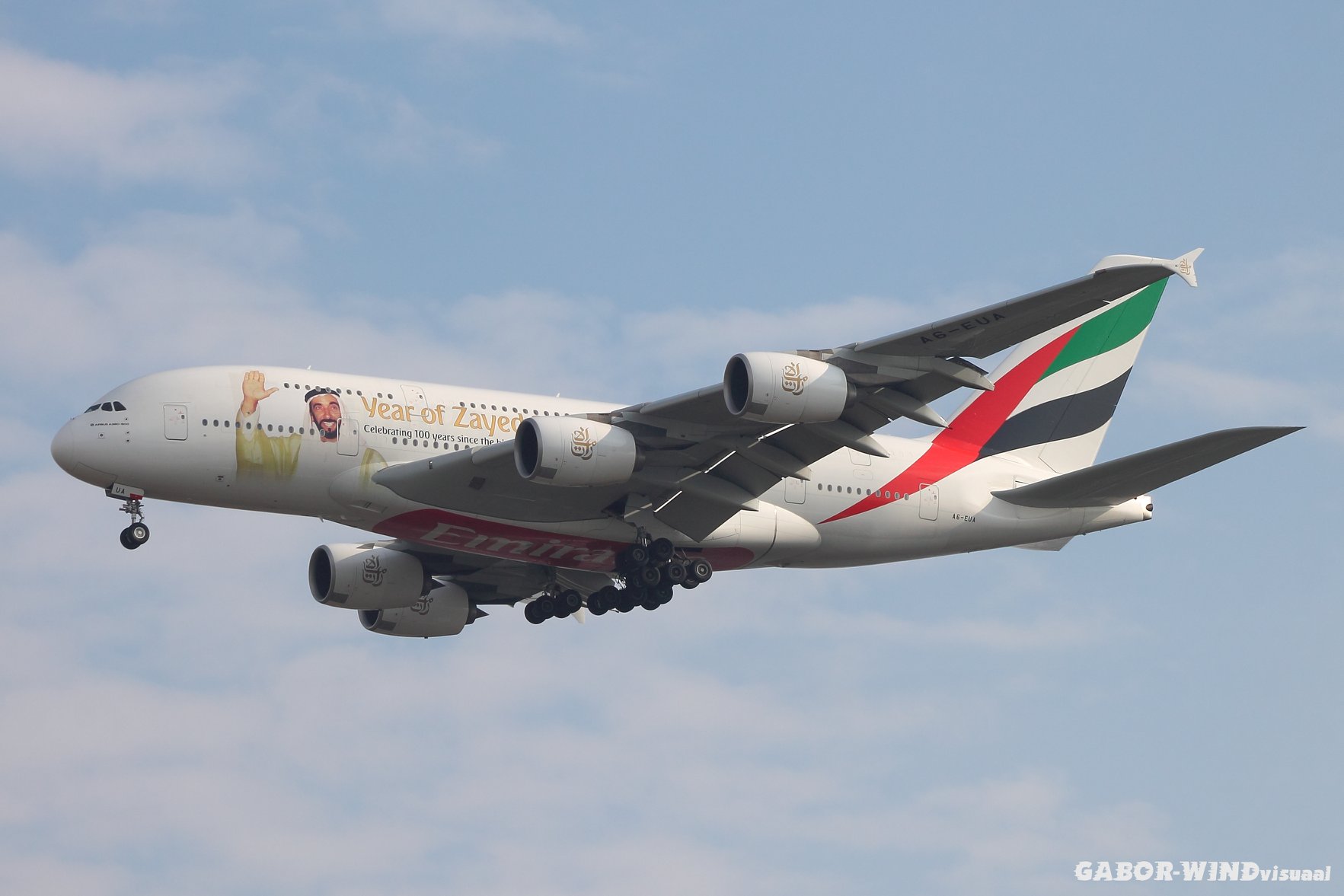 Etihad A380-800 Year of Zayed 2018 livery in MSFS