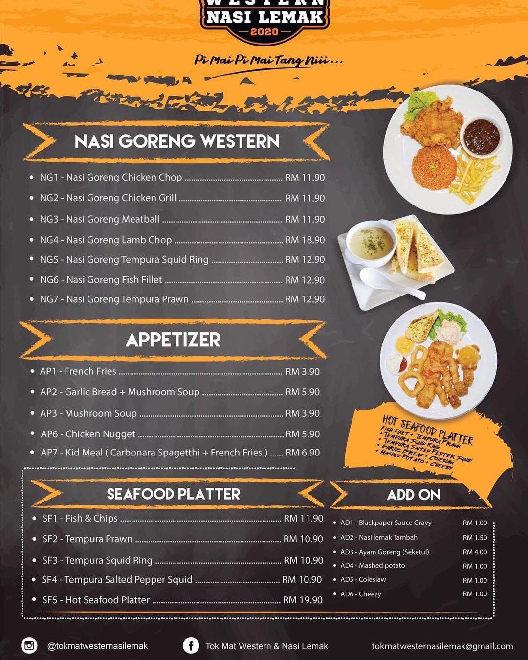 Assalammualikum & hai guys... - Tok Mat Western & Nasi Lemak