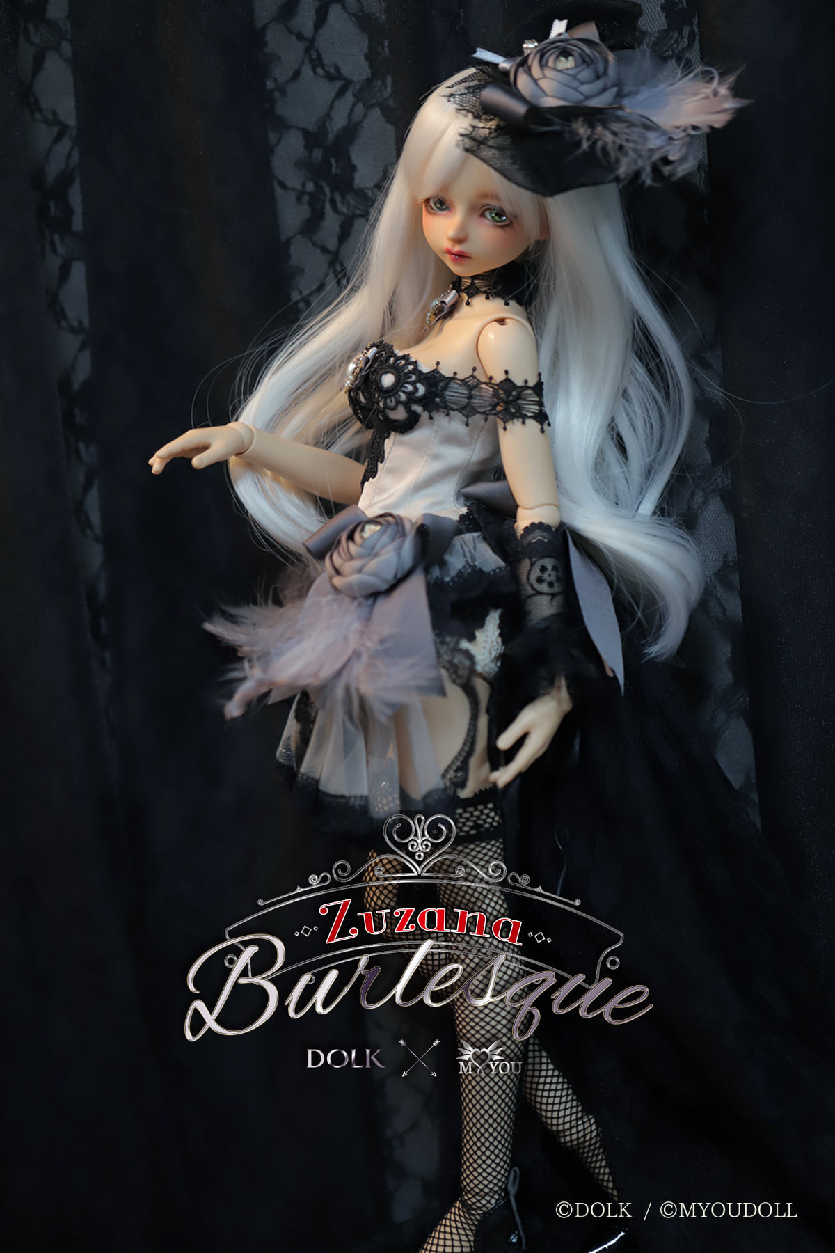 Zuzana Burlesque ver. Newest collaboration doll of Dolk x Myoudoll 