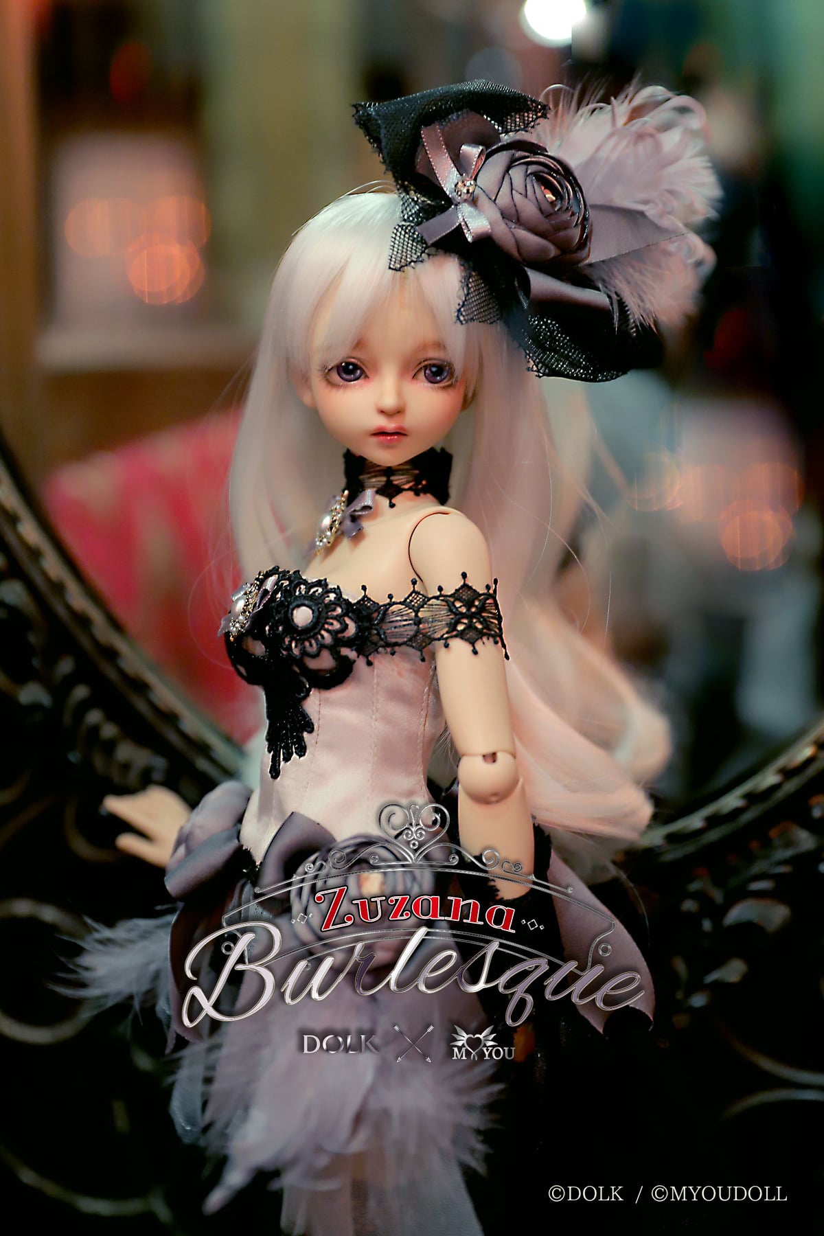 Zuzana Burlesque ver. Newest collaboration doll of Dolk x Myoudoll 