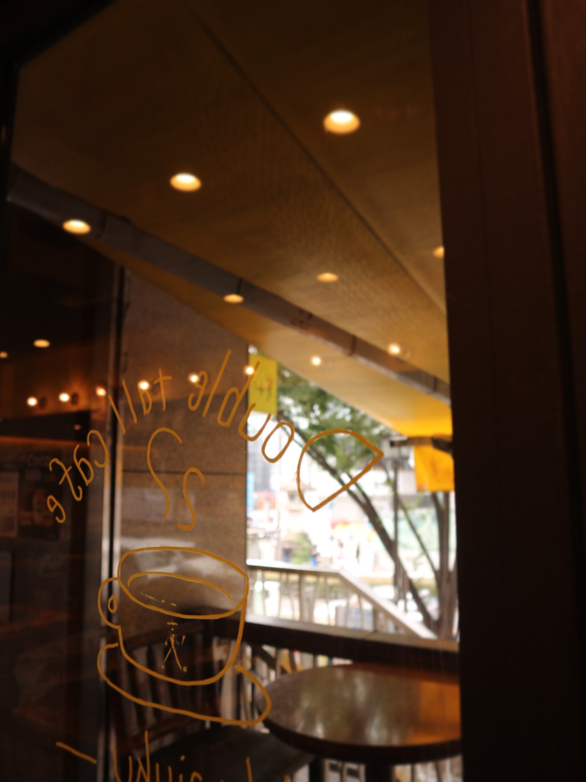 double tall cafe ダブル トール カフェ 原宿 店