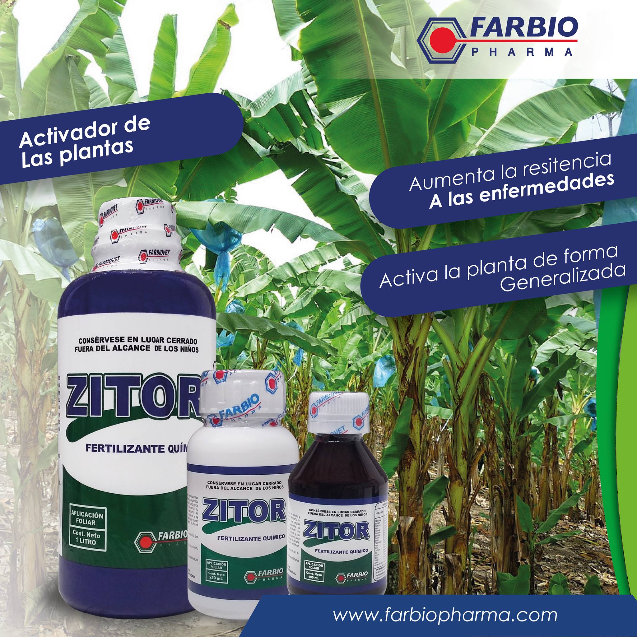 FarbioPharma - Zitor es un activador de las plantas y no... | Facebook