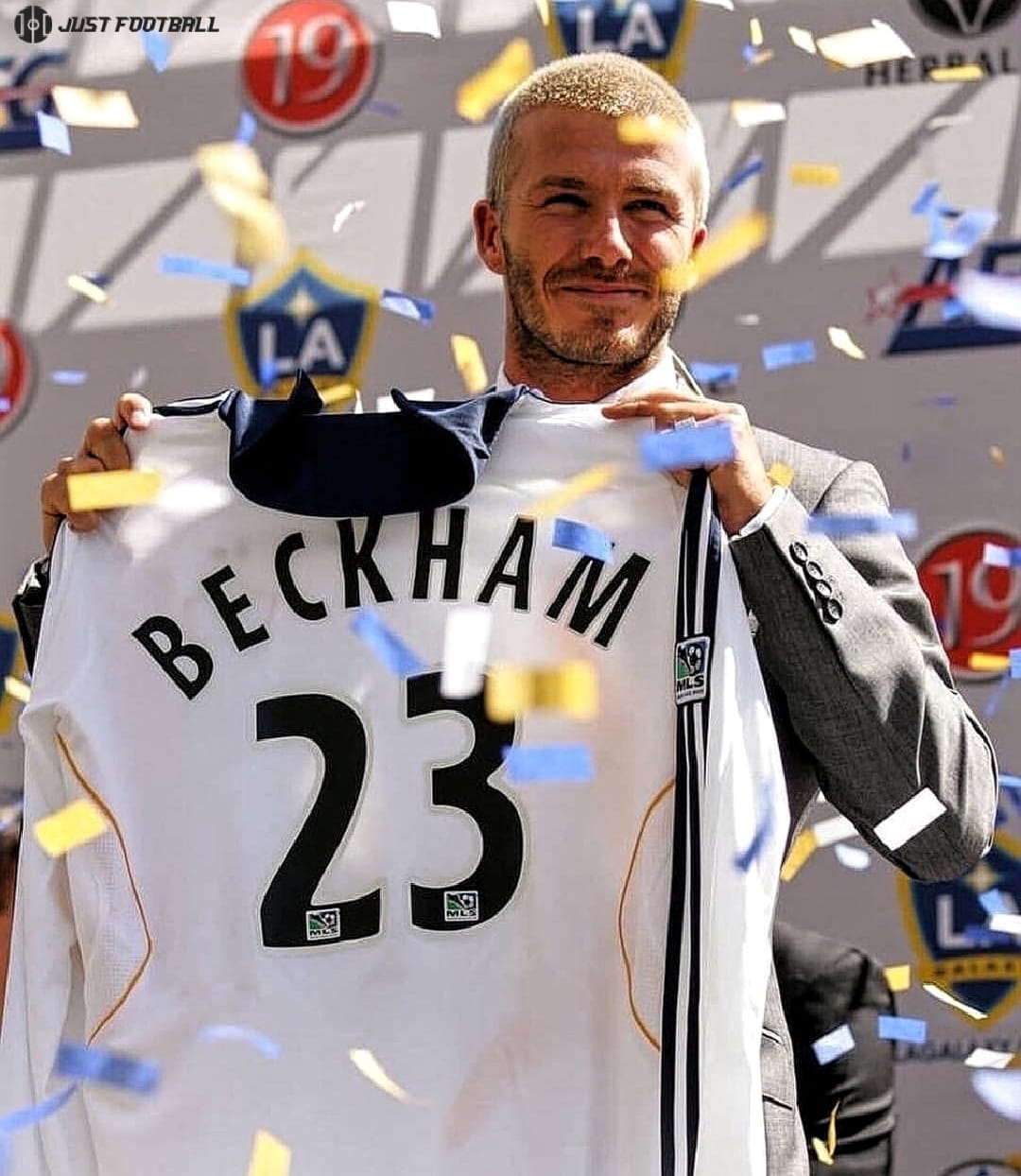 On this day in 2007, David Beckham was unveiled by LA Galaxy
