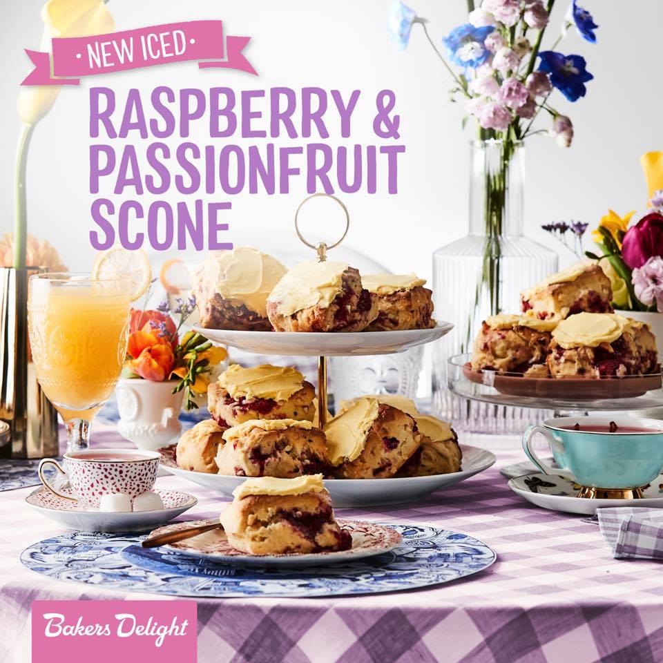Bakers Delight - Our New Iced Raspberry & Passionfruit...