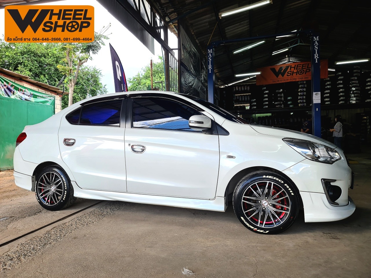 📣 Hero RAIDEN R111 แก้มขาว เทรดแวร์ต่ำ สายซิ่งชอบครับ 📌 พร้อมประกัน บาด ...