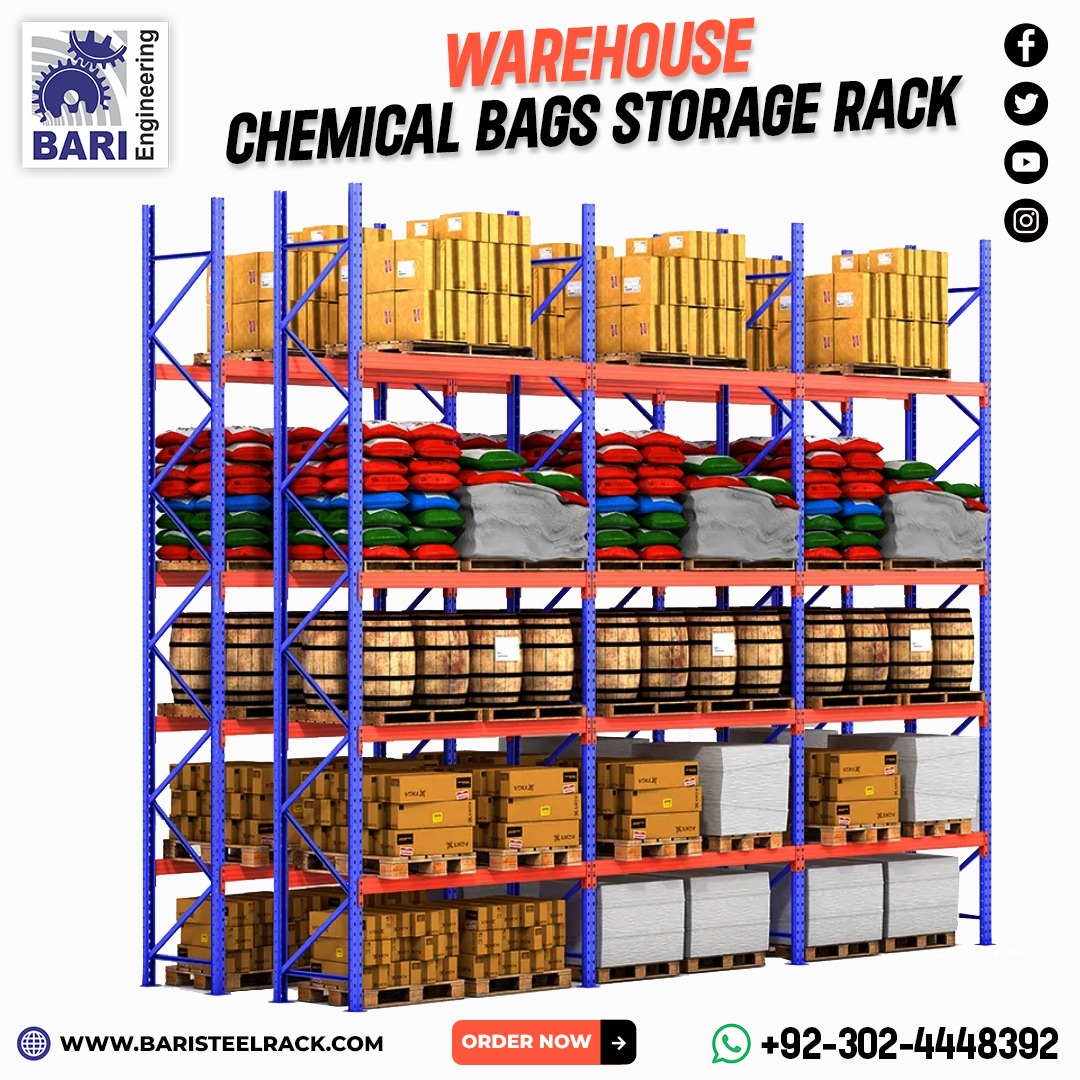 Racks - Warehouse Pallet Racking | Chemical Bag Storage Racking ...