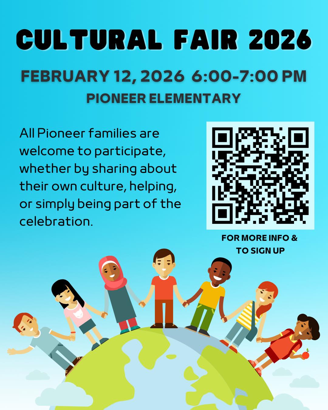 Pioneer - 🌍 Save the Date: Pioneer Cultural Fair! 🌍 Join us on February ...
