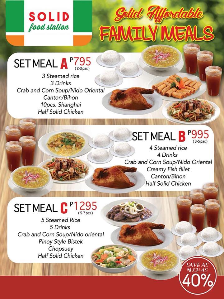 Here’s our new menu book. Come and... - SOLID Food Station