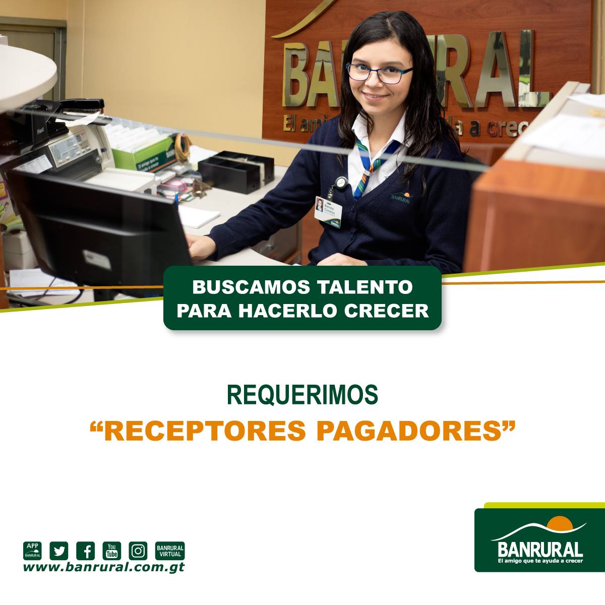Banrural Guatemala - ️ Te invitamos a participar en la selección de ...