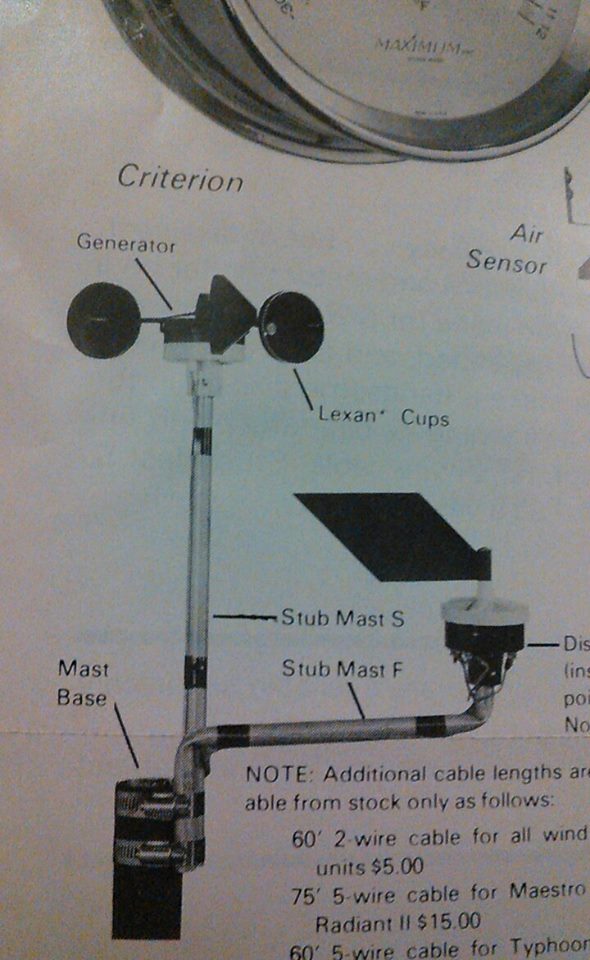 Cyclone - 1973-74 Maximum Weather Instruments catalog in their second ...