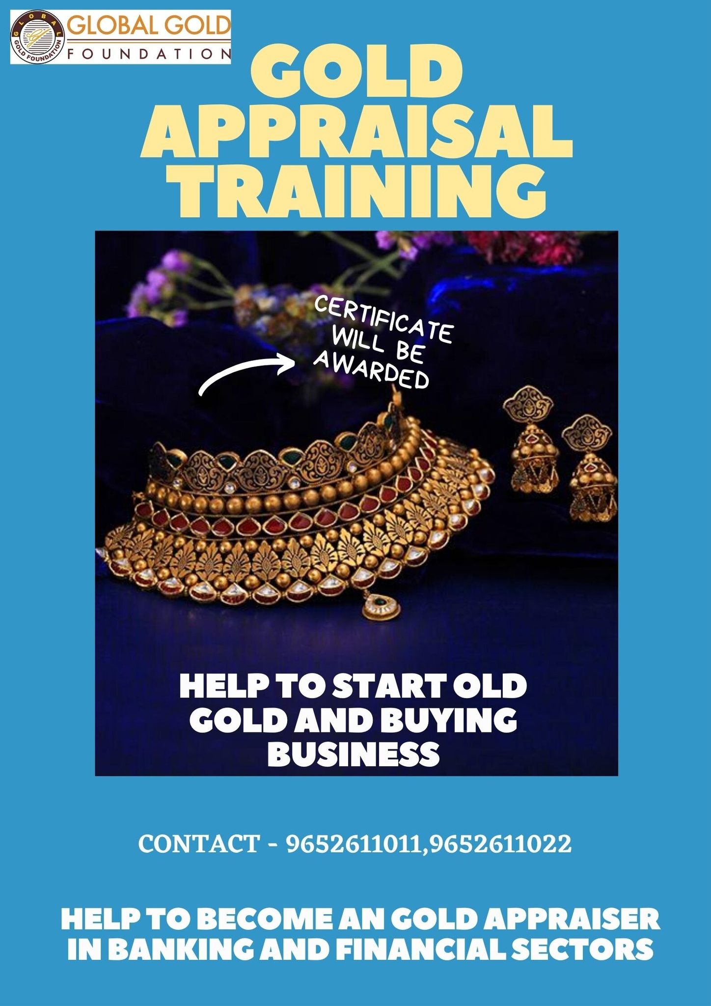 Gold Appraiser - Gold Appraisal training program organised by Global ...