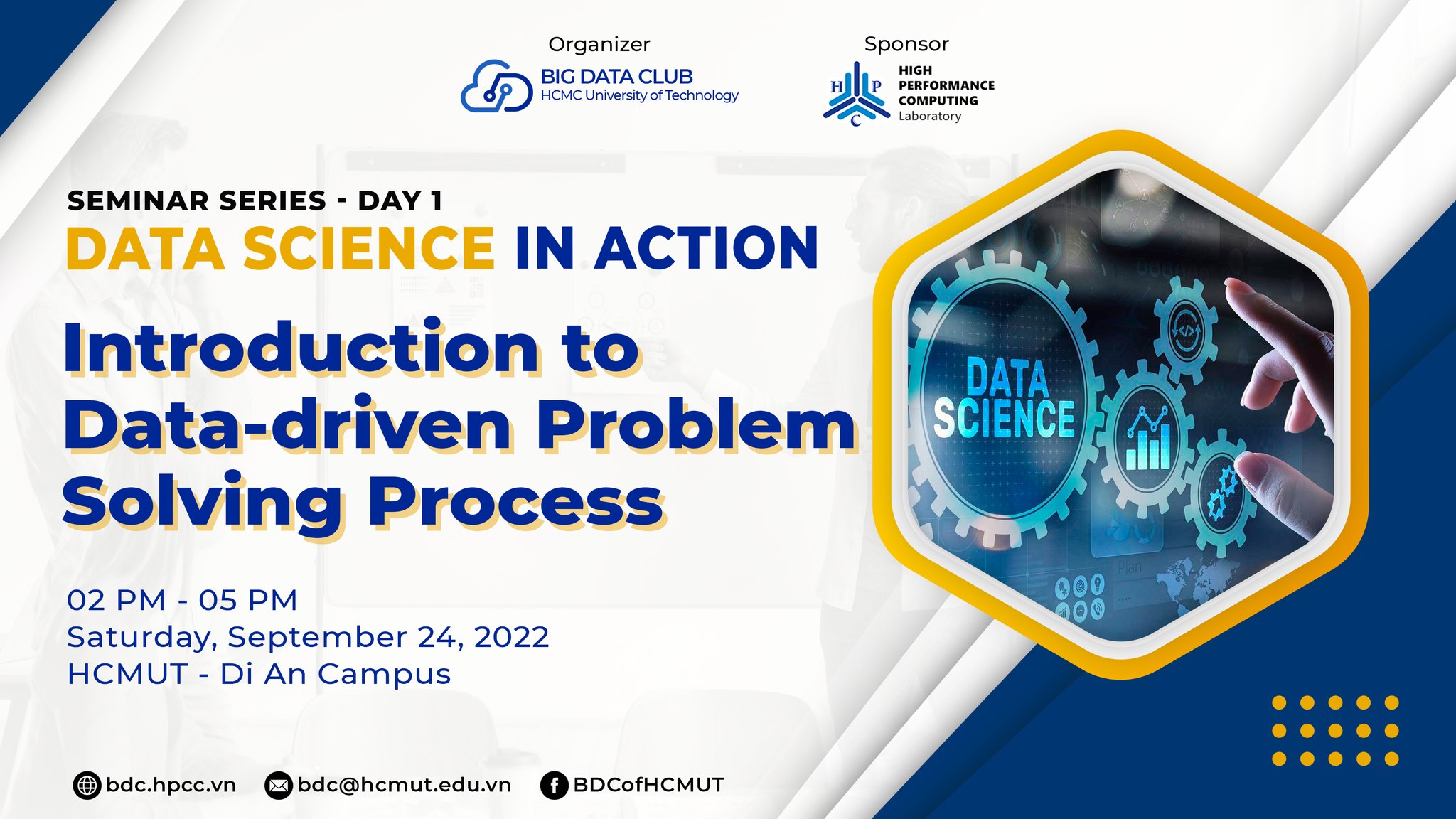 Big Data Club - HCMUT - /DATA SCIENCE IN ACTION SERIES/ A DOWN-TO-EARTH ...