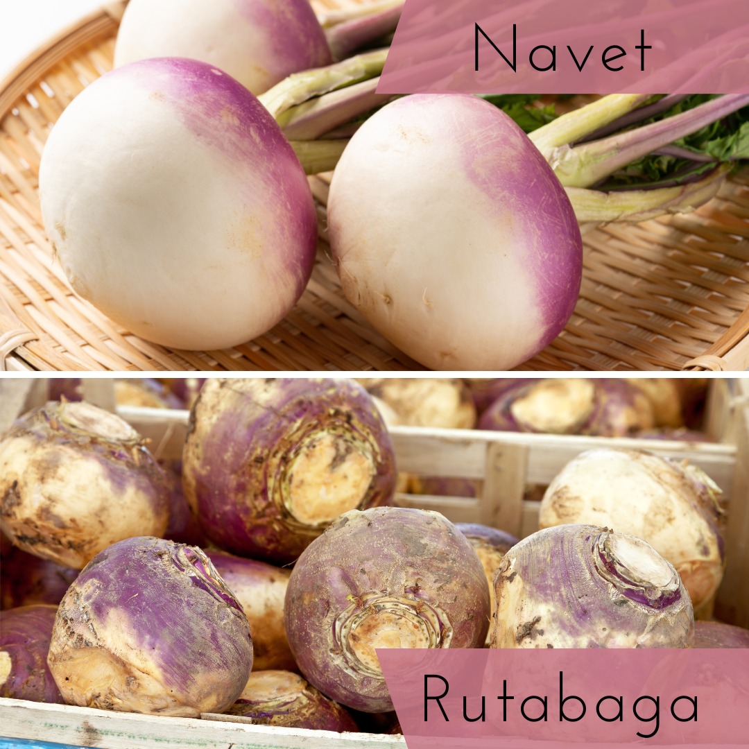 Les - Connaissez-vous la différence entre le navet et le rutabaga ? 👀 ...