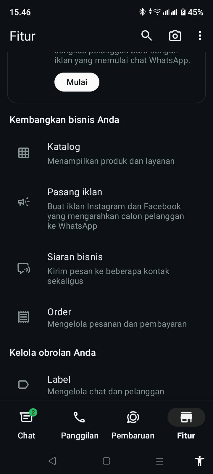 info garapan | ada 2 akun nih siaran bisnis take aja semua, wajib ...