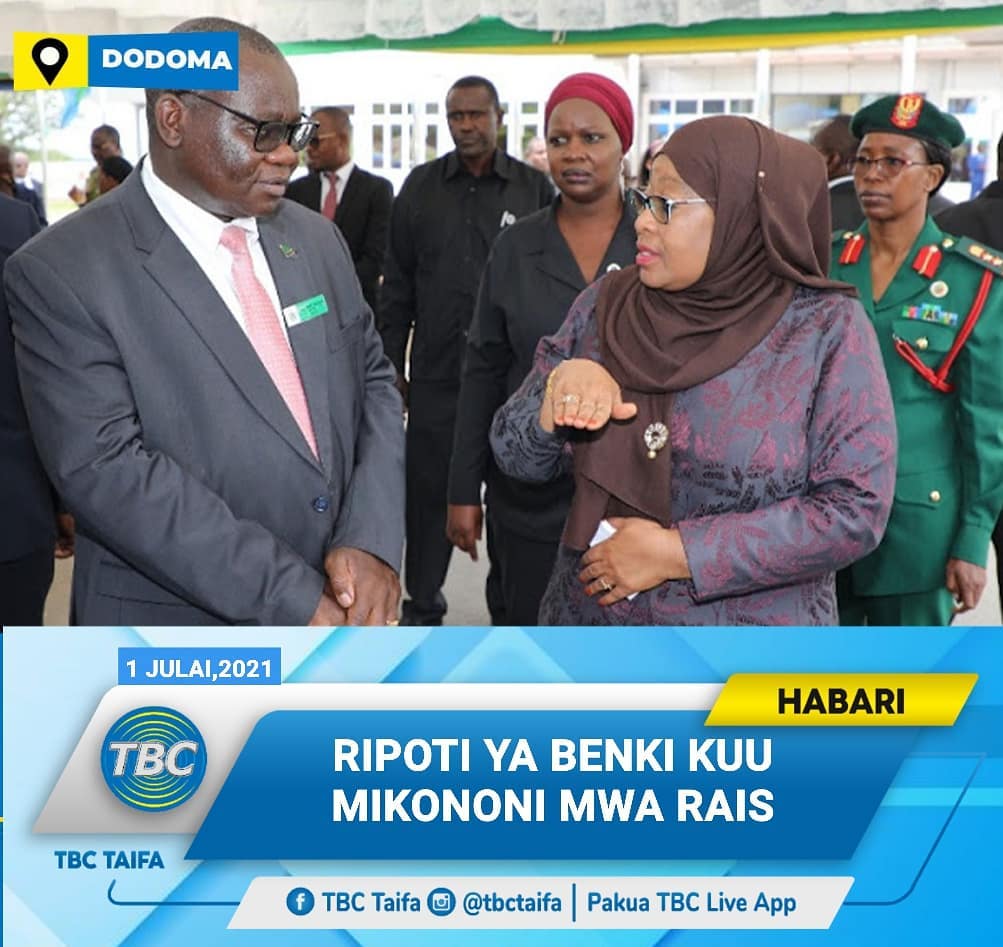TBC Taifa - Rais apokea ripoti ya ukaguzi maalum Benki Kuu... | Facebook