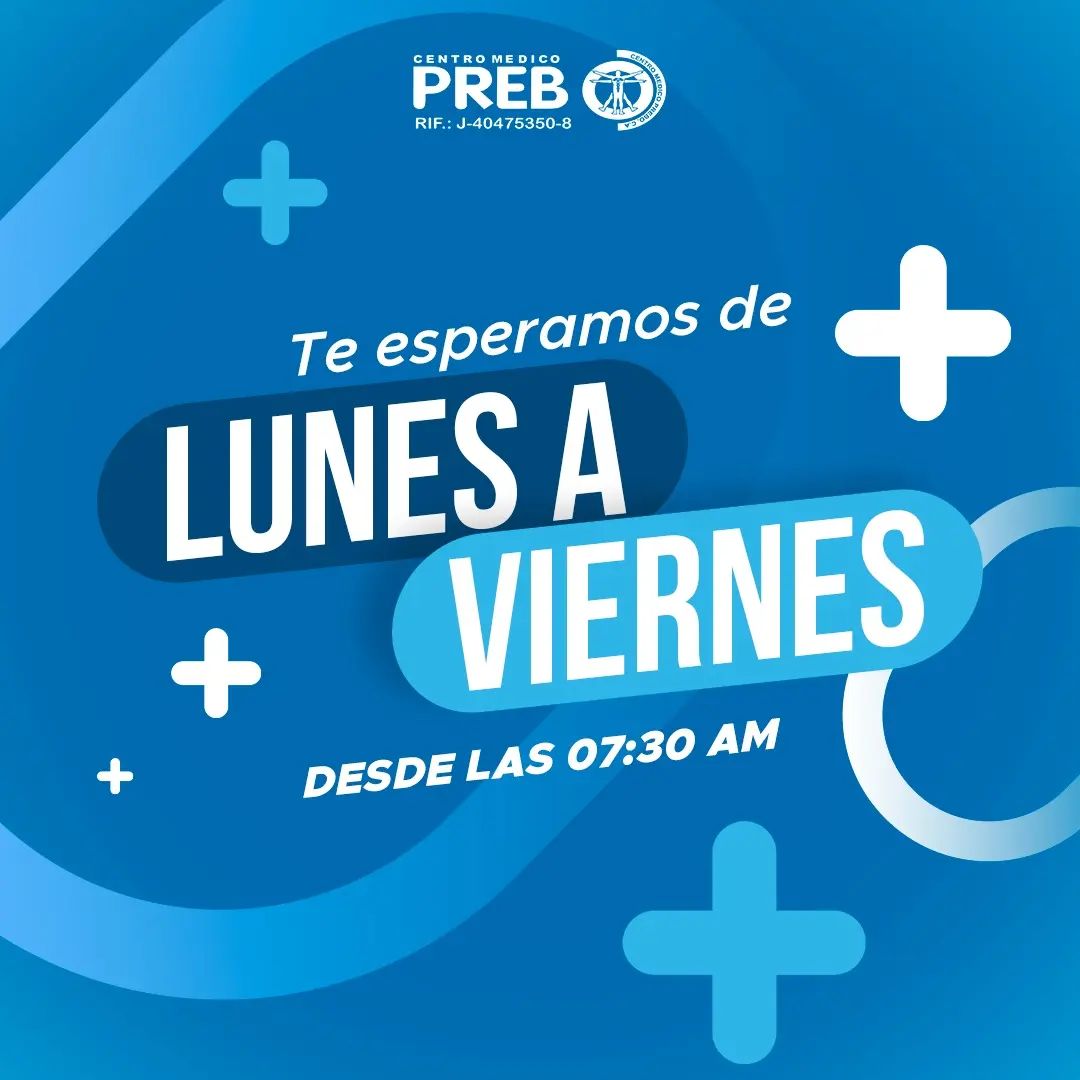 Visítanos de lunes a viernes desde... - Centro Médico Prebo