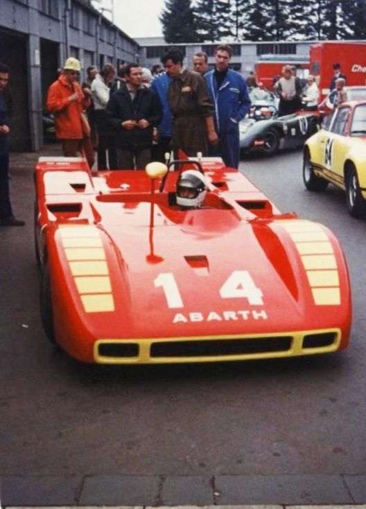 grandprix #Mugello 1970 - #Abarth 2000SP - Arturo #Merzario