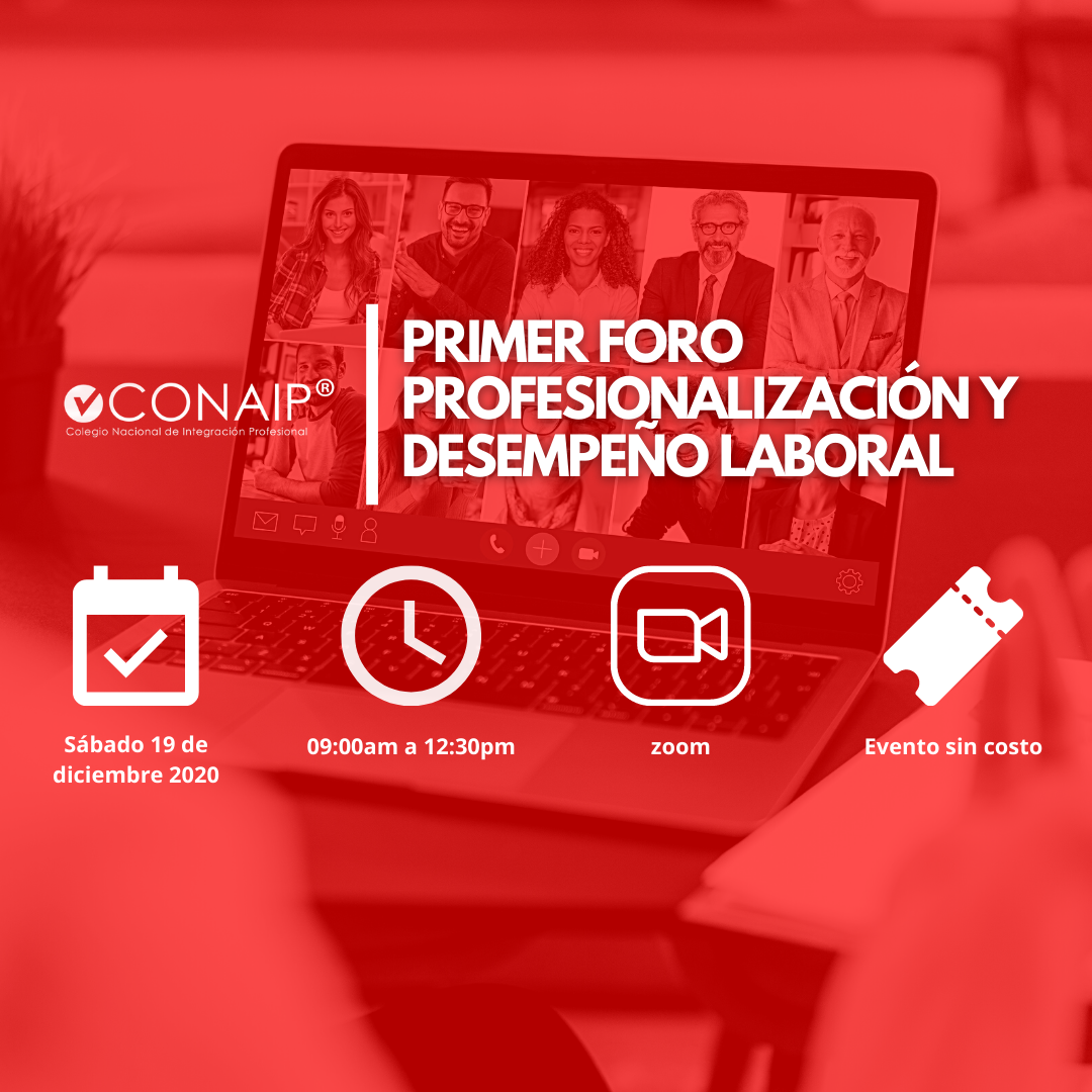 Conaip Mérida - 🔴 PRIMER FORO PROFESIONALIZACIÓN Y... | Facebook