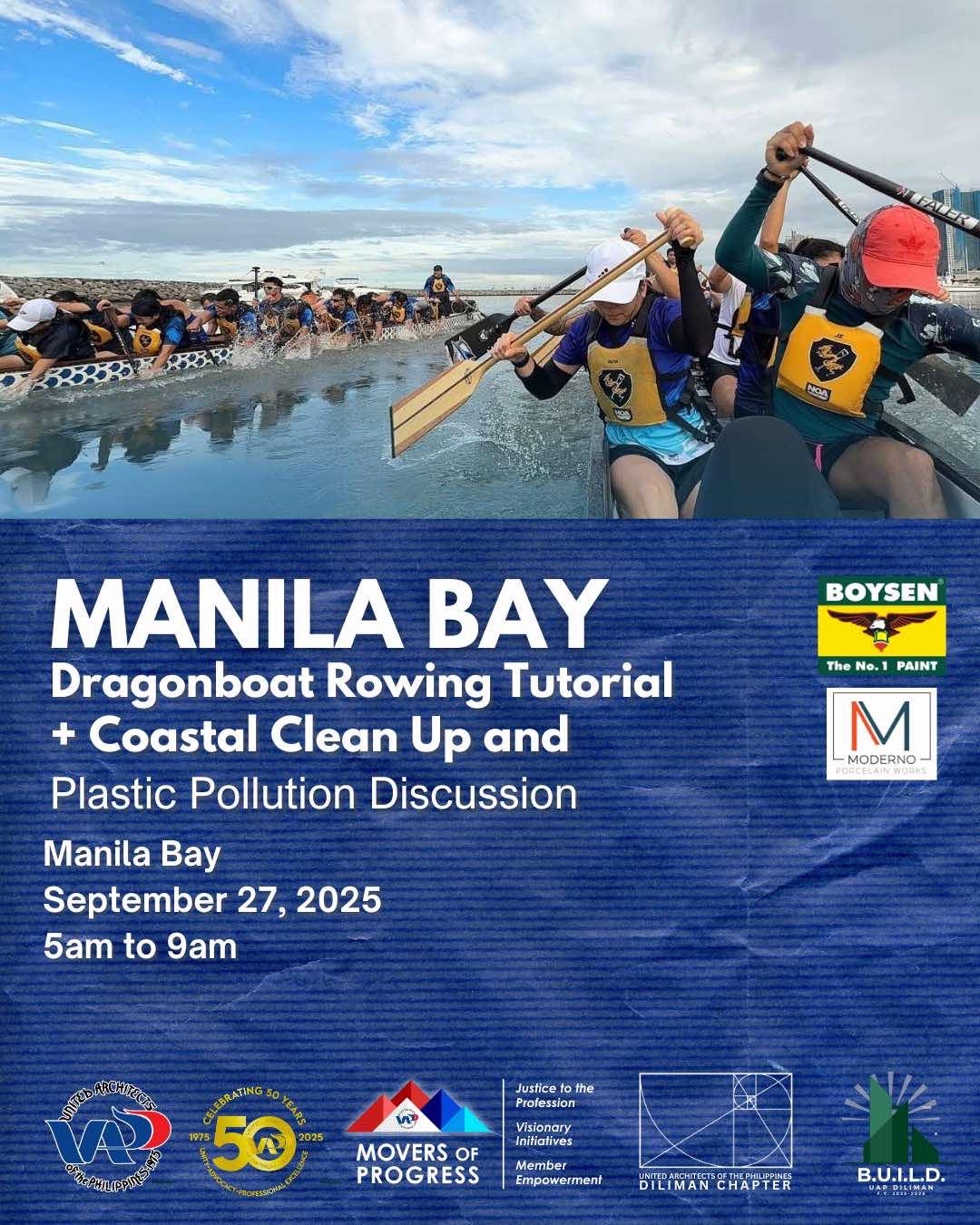 MANILA BAY Dragonboat Rowing Tutorial + Coastal Clean Up and Plastic ...