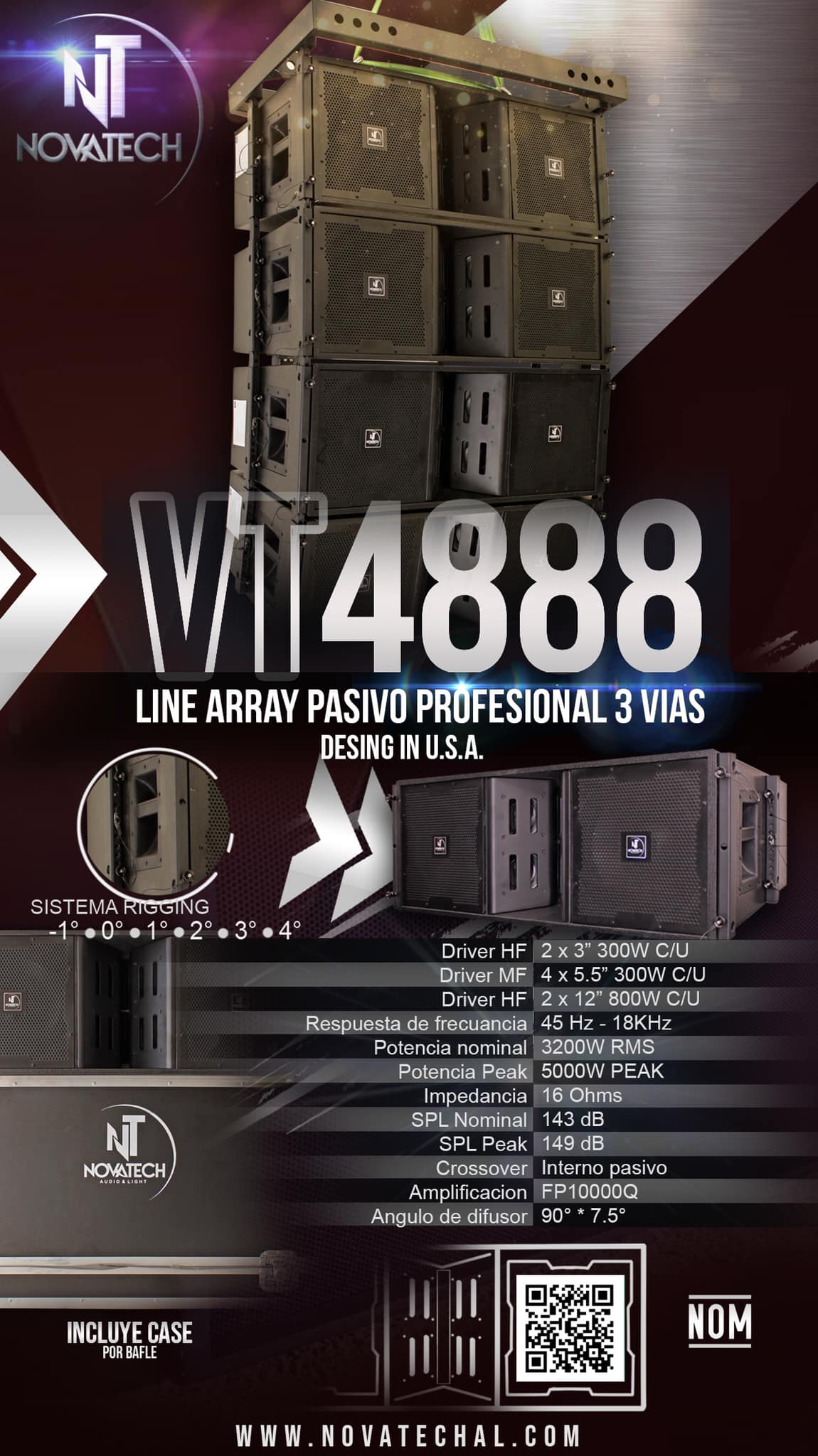 Nuevo sistema lineal 3 Vías... - Novatech Audiolight MX | Facebook