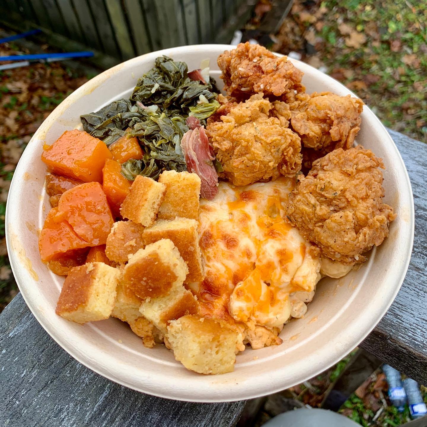 R&B Kitchen - The “Soul Bowl” 👀 Fried Chicken, Collard...