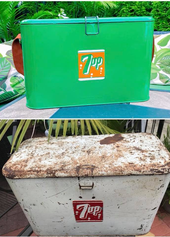 Vintage 7up soda in Lexington, KY