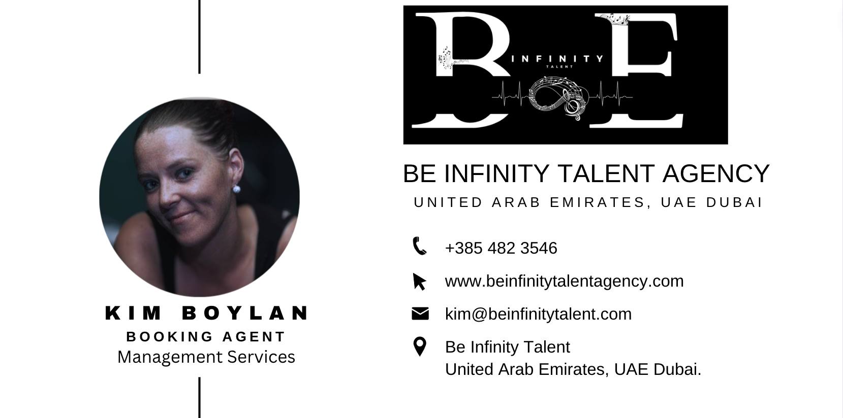 Be Infinity Talent Music Entertainment Agency