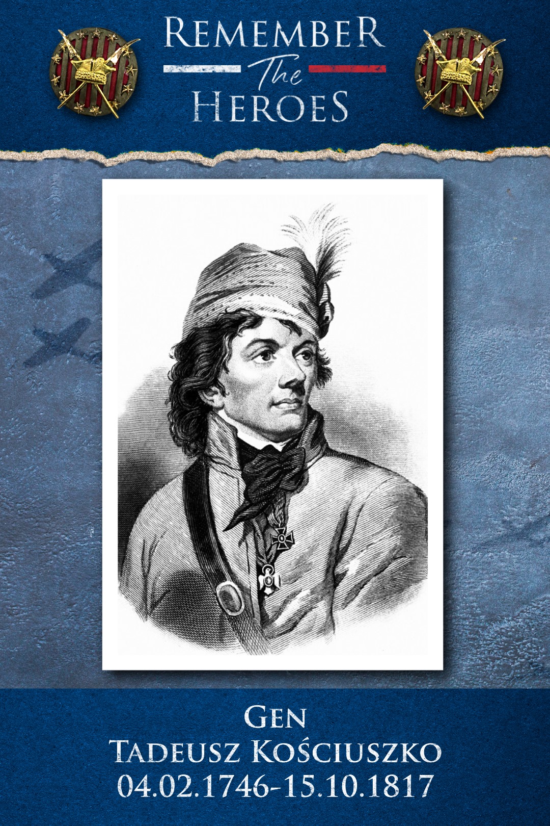 Remember - Today we #commemorate a hero: Polish General Tadeusz ...