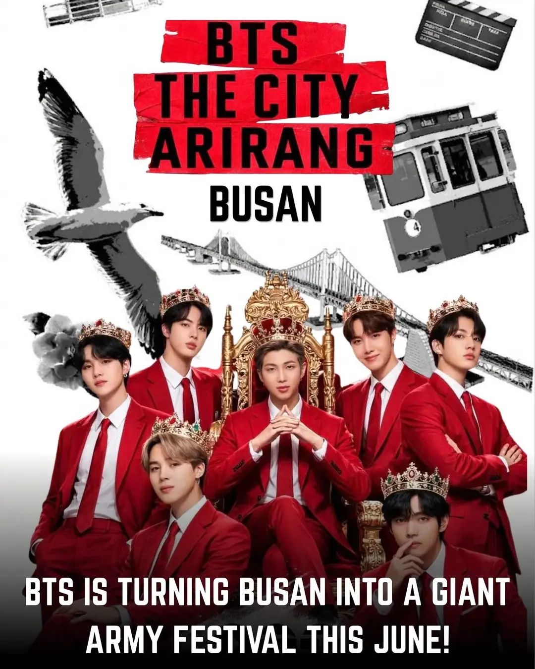 BTS…poster del concierto 'Yet To Come' THE CITY in BUSAN